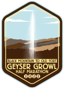 Geyser Growl Half Marathon Logo