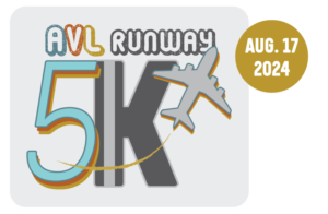 AVL Runway 5K Logo