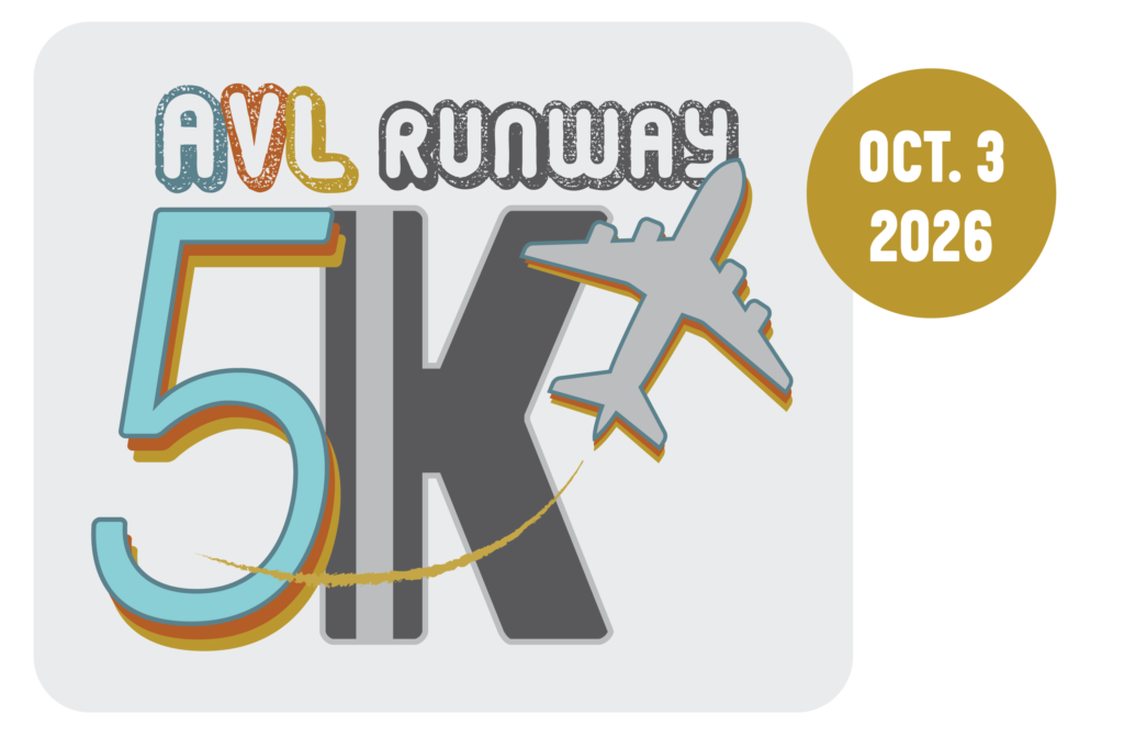 AVL Runway 5k 2026 logo